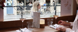 Home Gallery Window Seat Table - Grapevine Dalkey Restaurant and Wine Bar